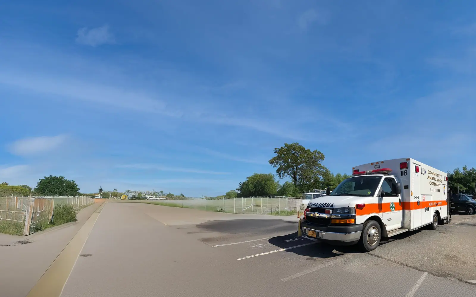 Chevrolet 4500 Series ambulance-prep cutaway chassis